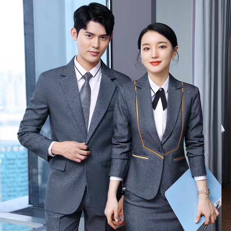 企業西服套裝工作服定做 企業西服套裝工作服定做