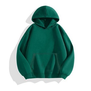 太空棉衛(wèi)衣工服定制綠色連帽款 - 副本