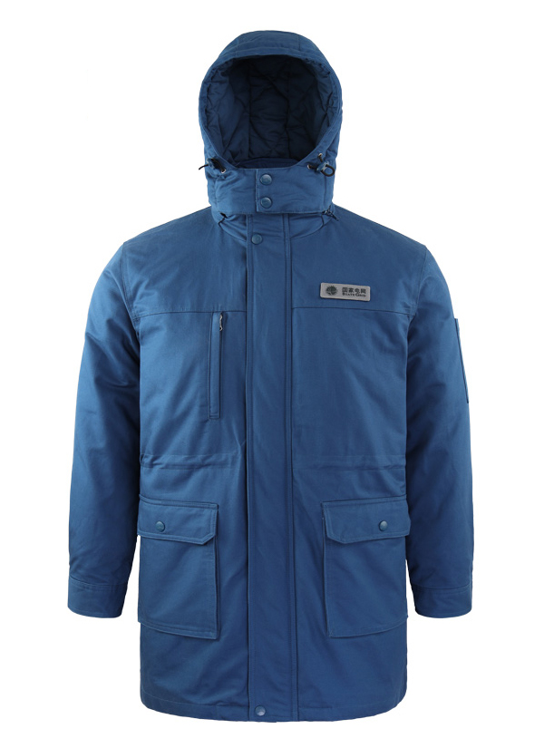 國家電網(wǎng)電力保暖工作棉衣定制款式圖片