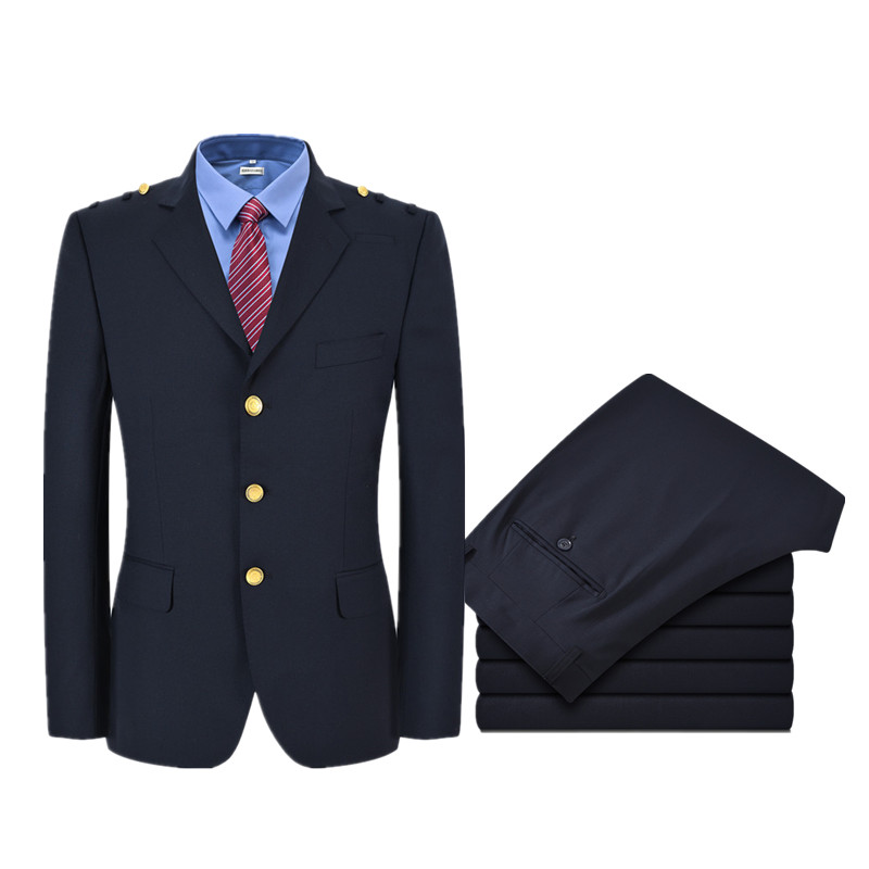 春秋季鐵路制服套裝定制款式圖片